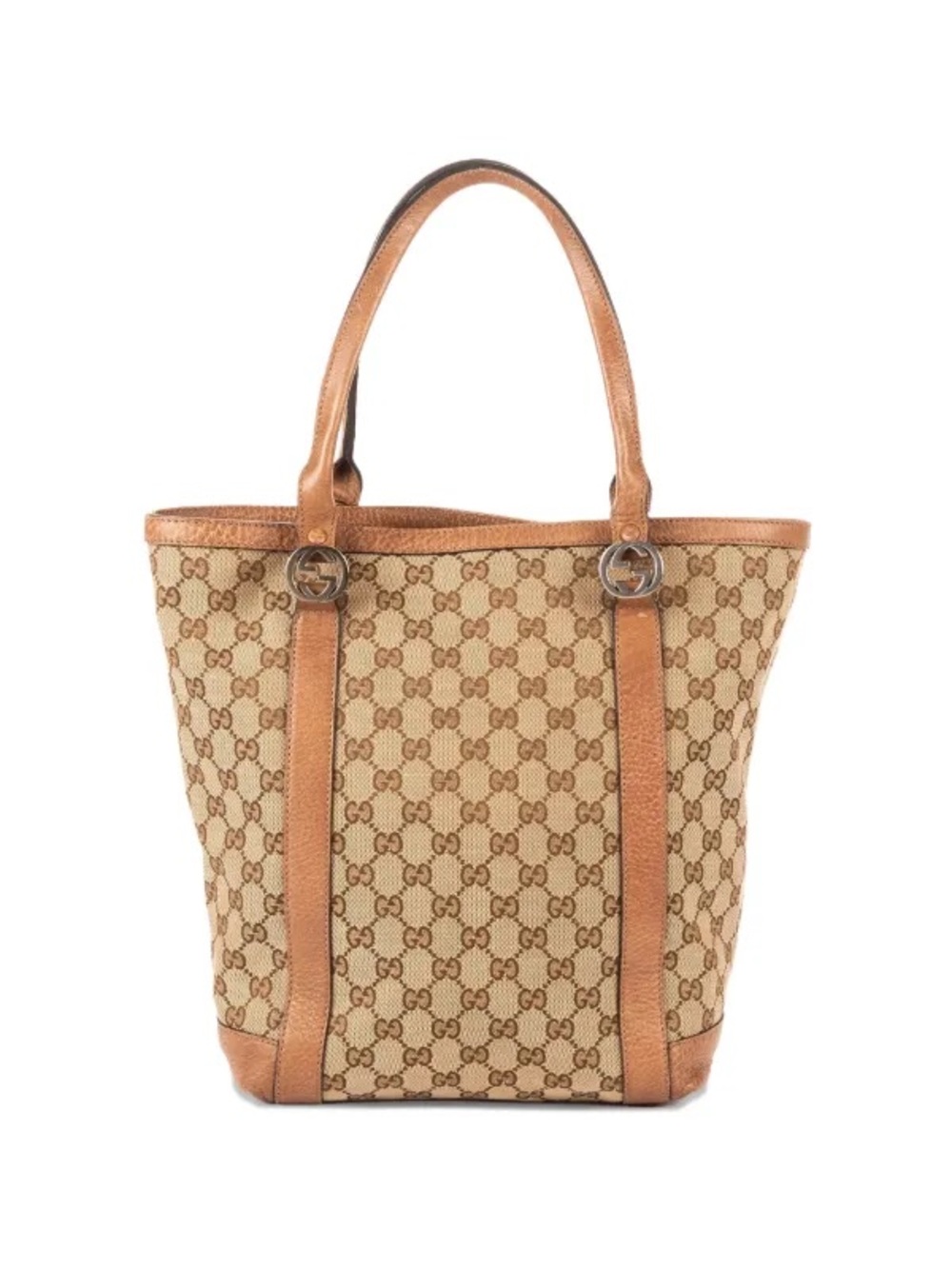 Vintage Gucci Miss CC Canvas Tote